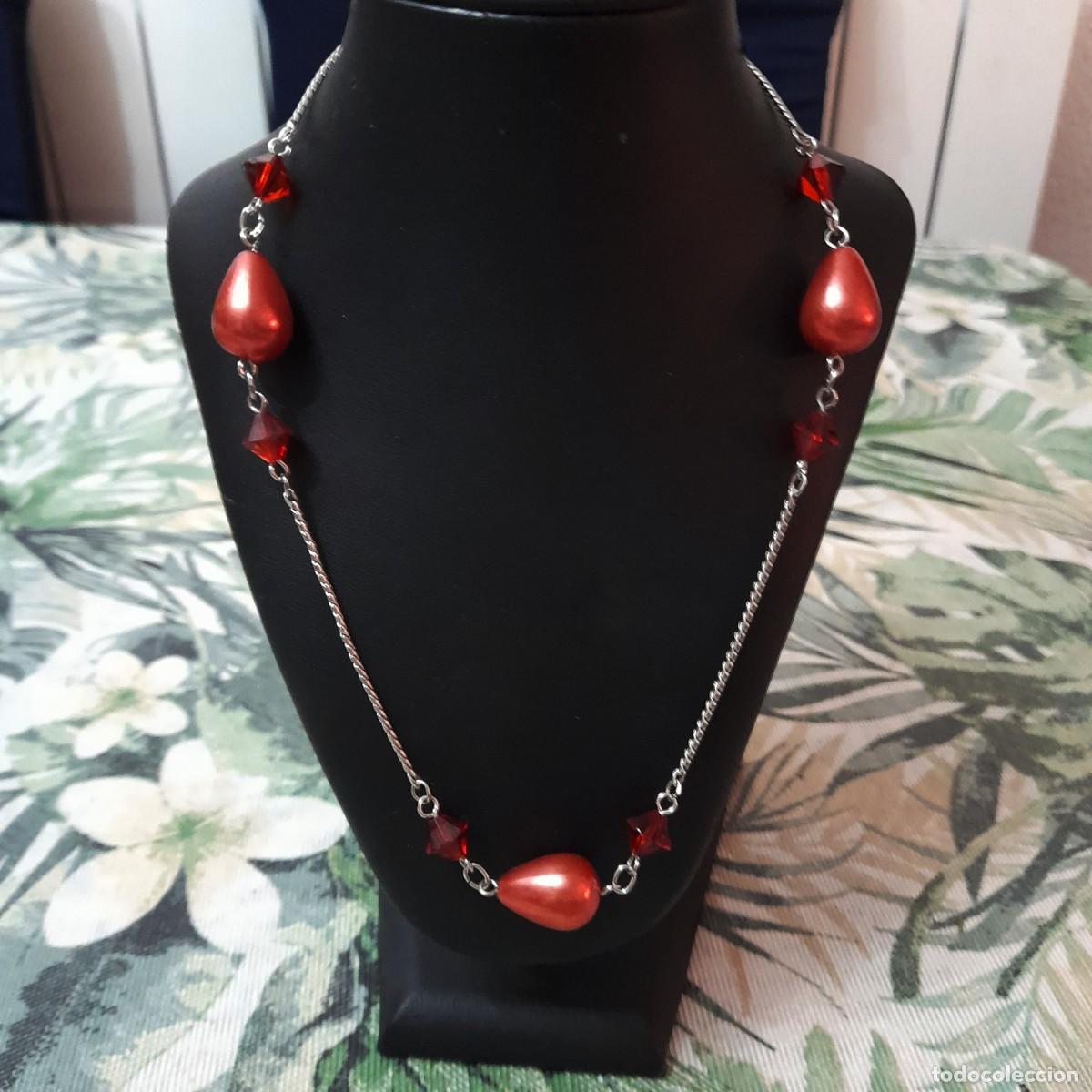 Joyeria: Collar de cadena y perlas - Foto 2