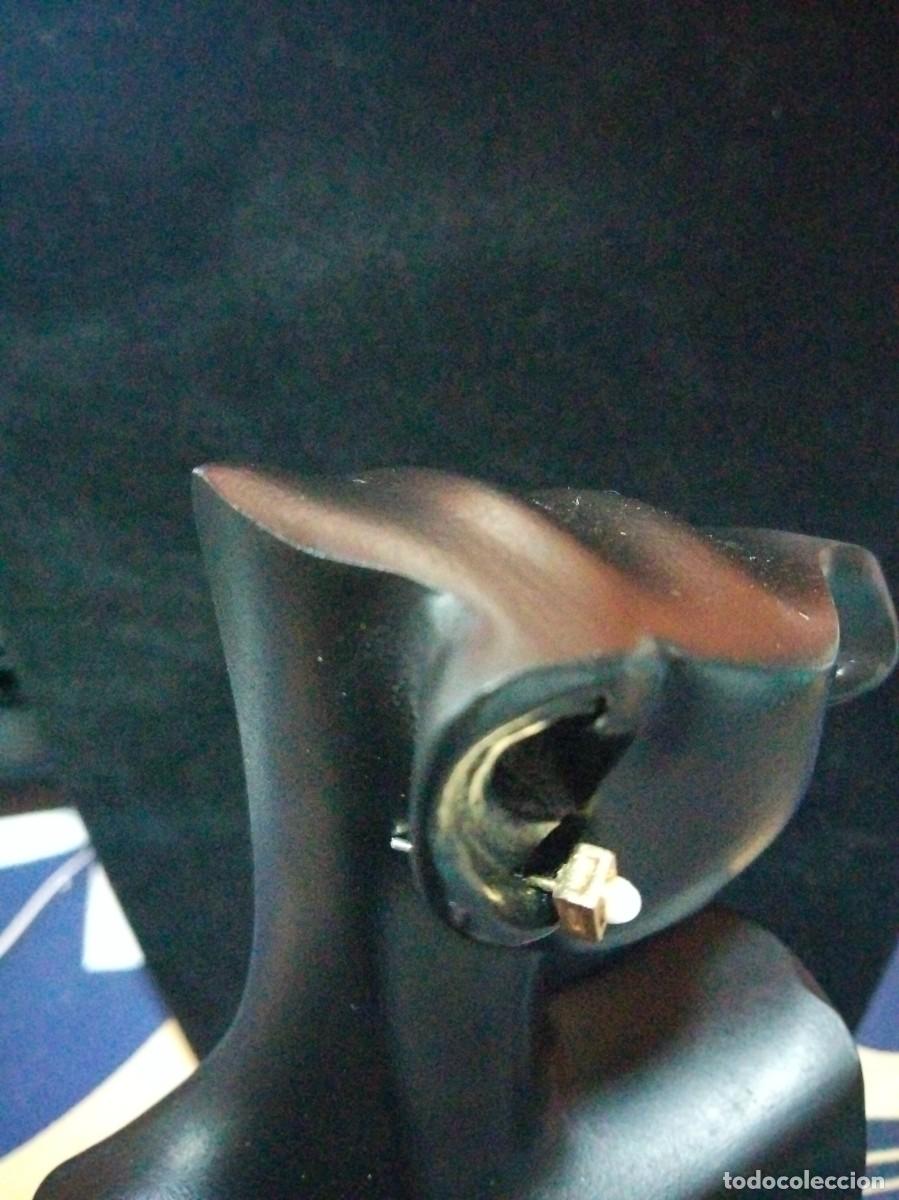 Joyeria: peque&ntilde;os pendientes cuadrados con perla - Foto 1