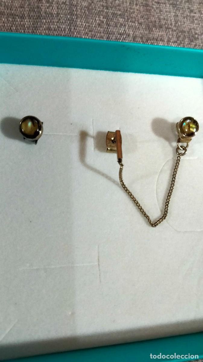 Joyeria: juego de pendientes con nacar - Foto 1