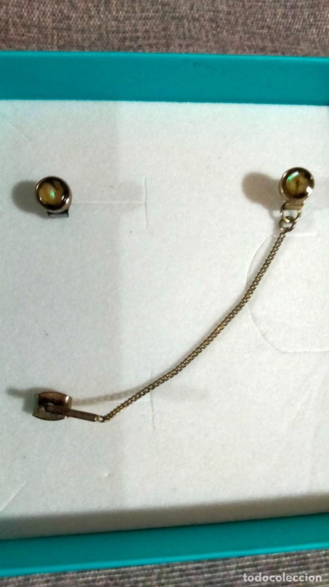 Joyeria: juego de pendientes con nacar - Foto 2