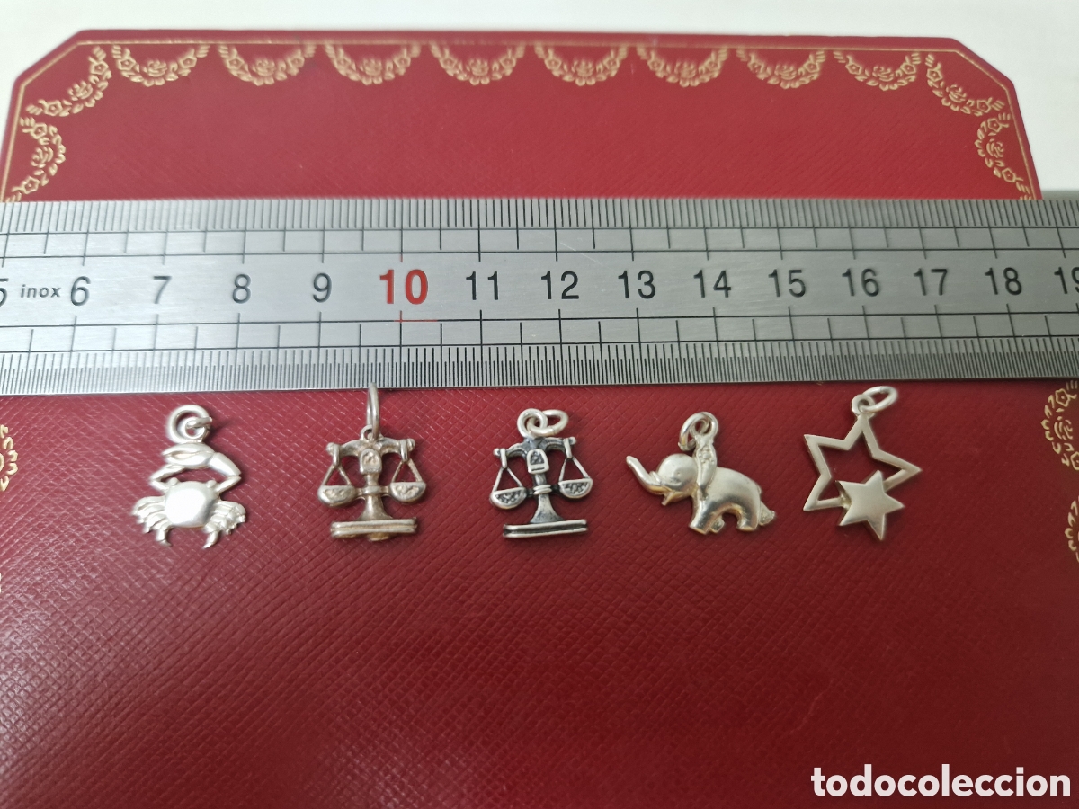 Joyeria: 5 COLGANTES DE PLATA CONTRASTES - Foto 4