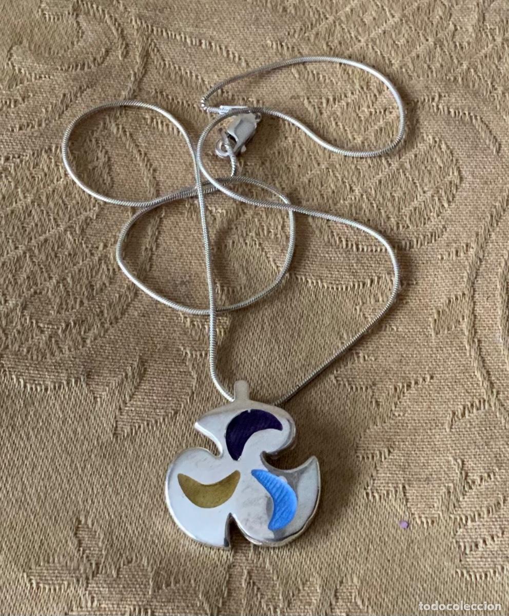 Joyeria: COLGANTE TRISKEL CELTA DE PLATA CON CADENA - Foto 1