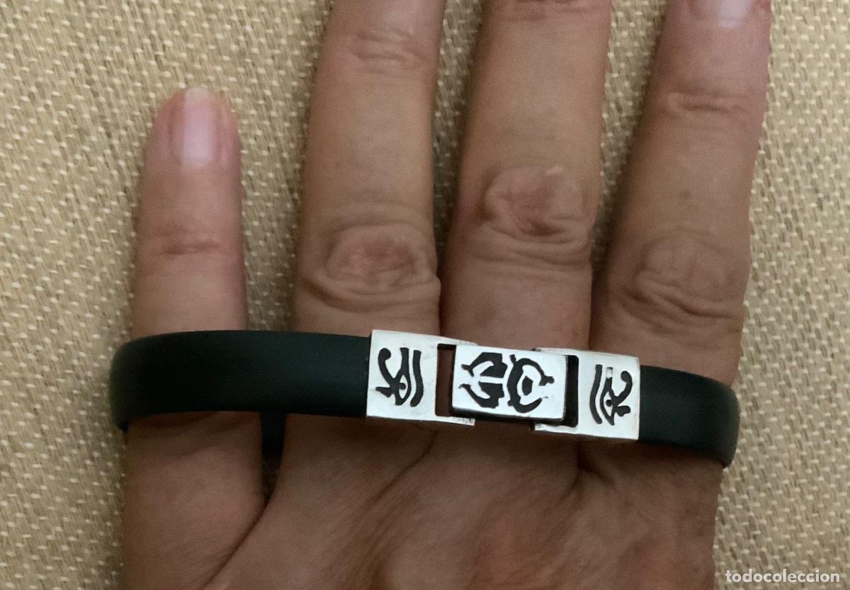 Joyeria: PULSERA EGIPCIA, PLATA Y CAUCHO - Foto 12