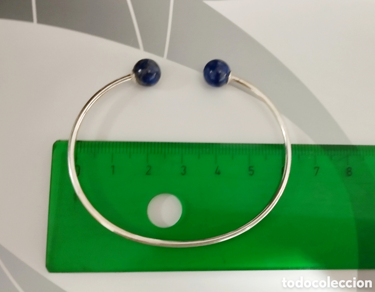 Joyeria: Pulsera plata y lapislazuli - Foto 4