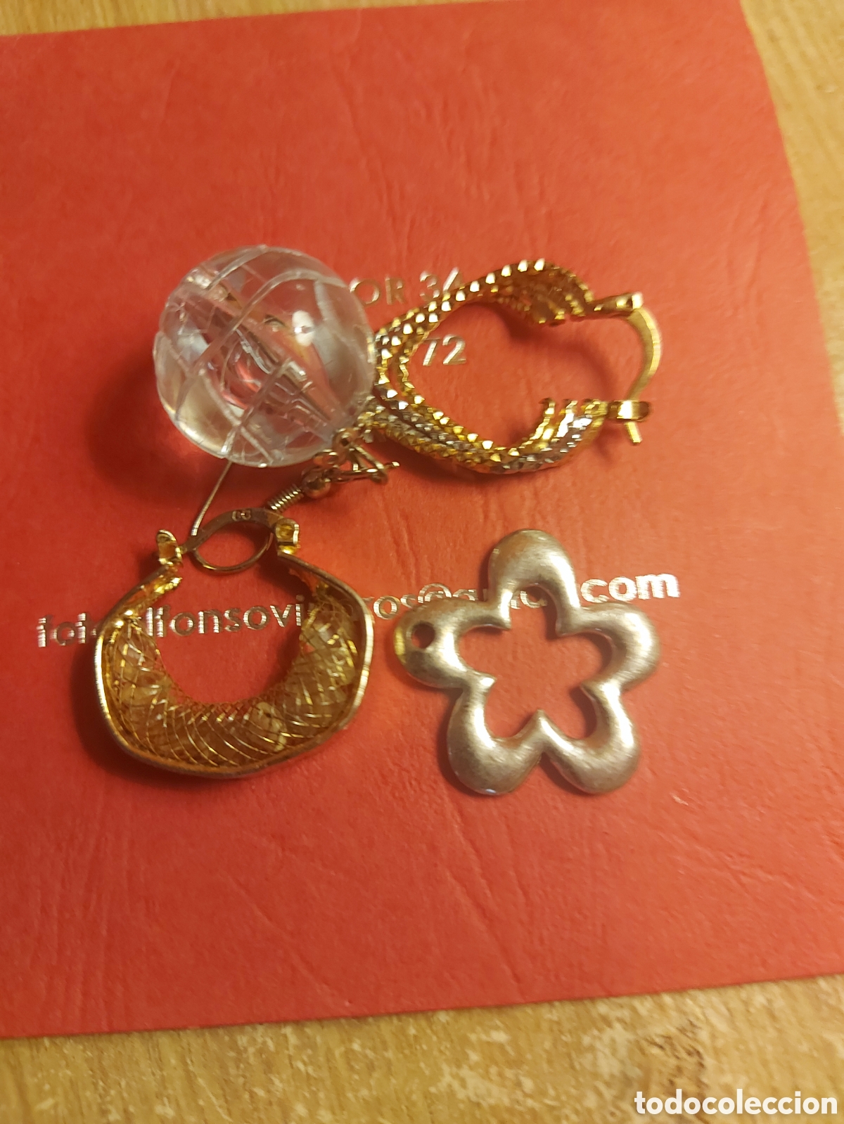 Joyeria: 4pendientes desiguales - Foto 1