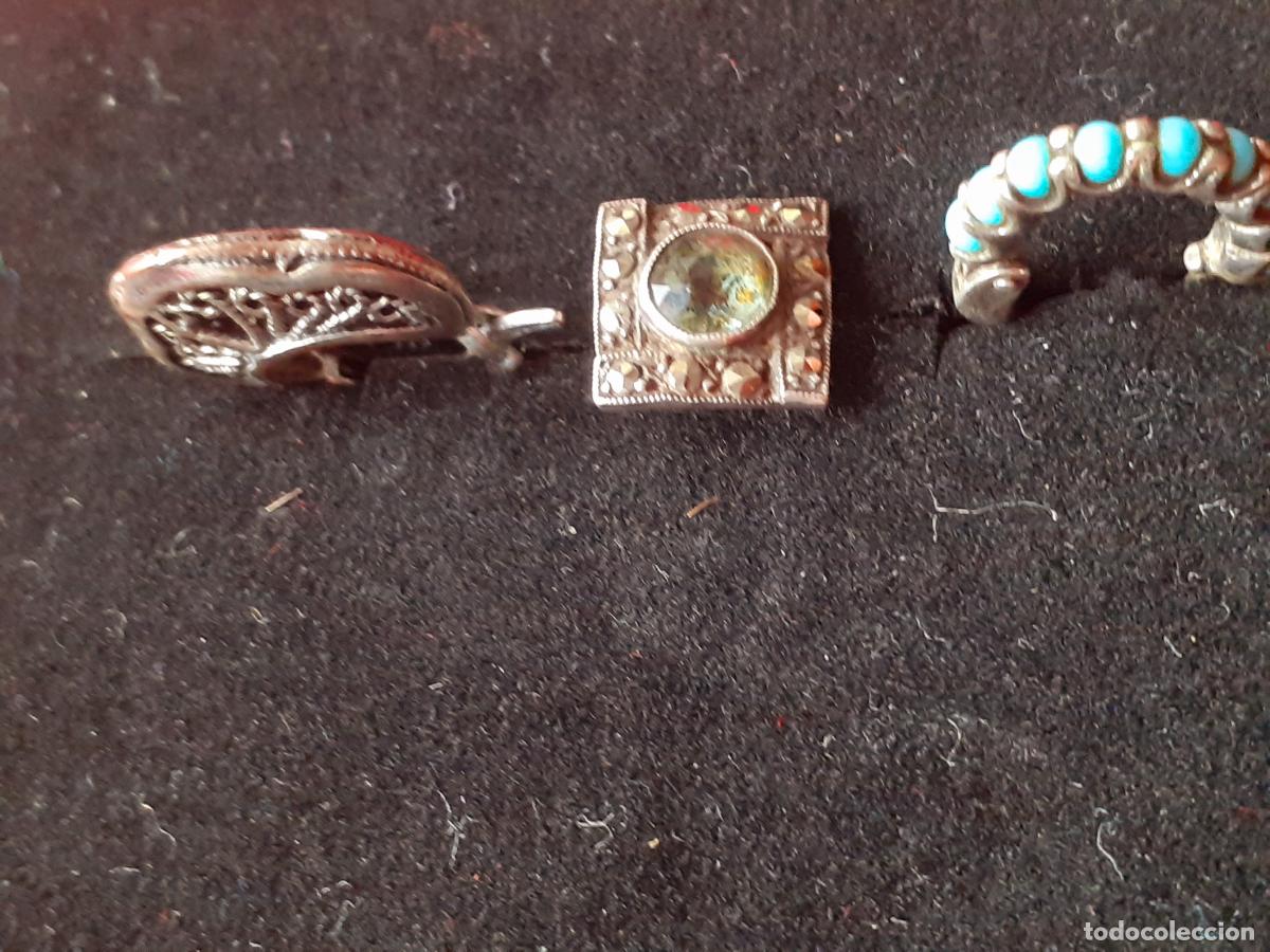 Joyeria: tres pendientes de plata - Foto 2