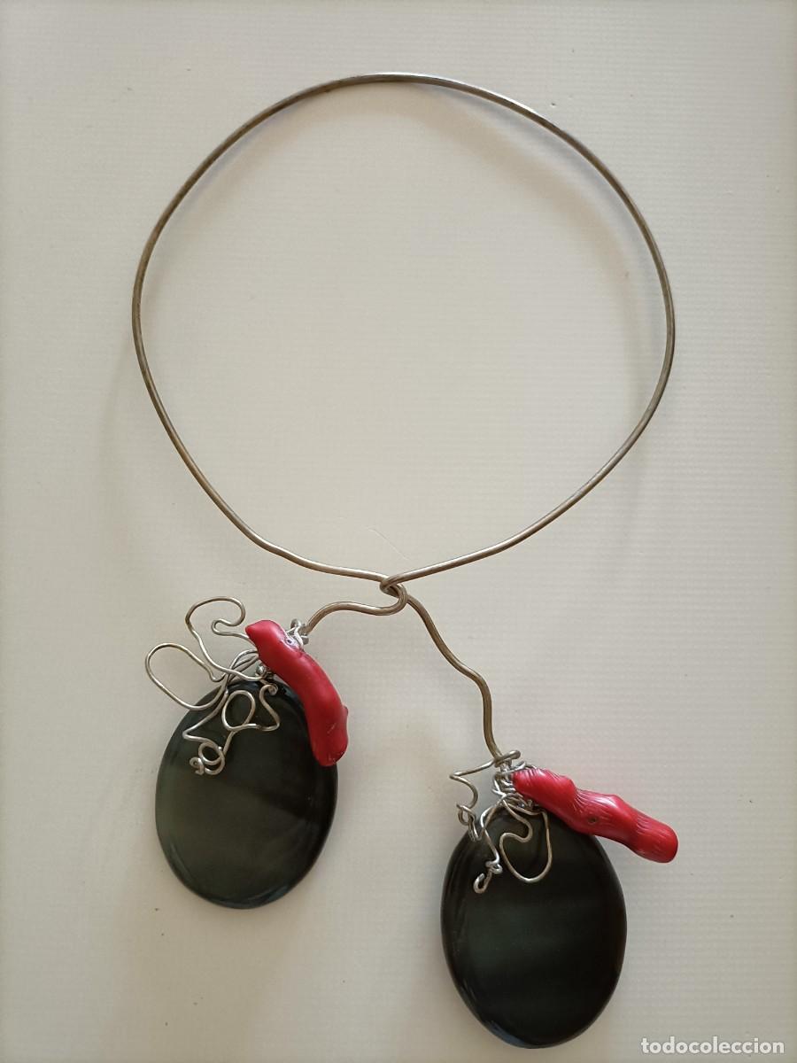 Joyeria: Gargantilla brutalista en plata - Foto 1