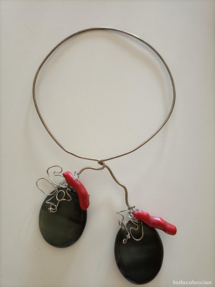 Joyeria: Gargantilla brutalista en plata - Foto 2