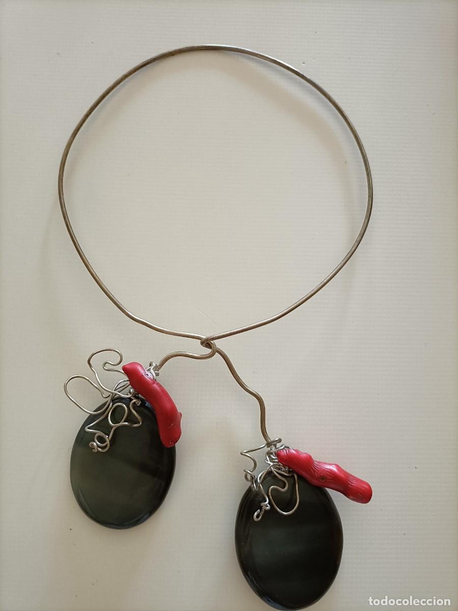 Joyeria: Gargantilla brutalista en plata - Foto 3