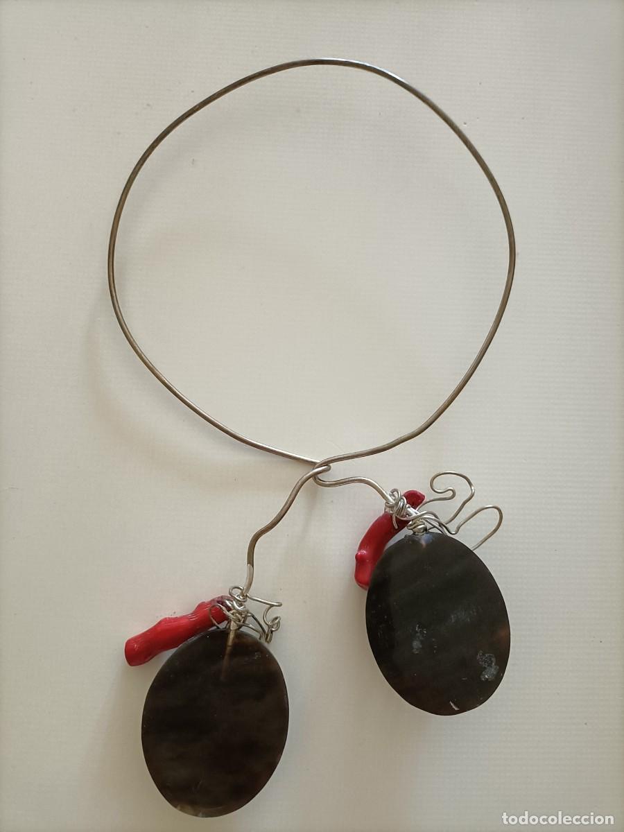 Joyeria: Gargantilla brutalista en plata - Foto 4