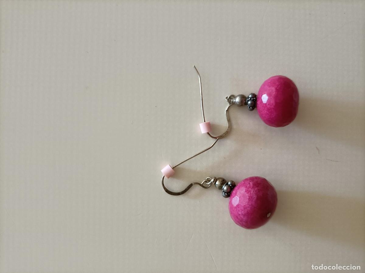 Joyeria: Juego de gargantilla y pendientes en plata. - Foto 3