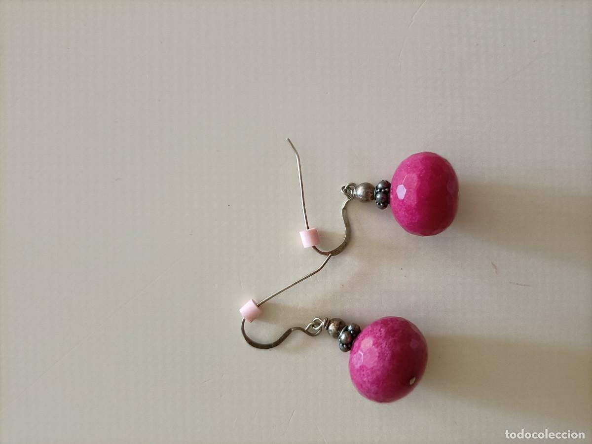 Joyeria: Juego de gargantilla y pendientes en plata. - Foto 4