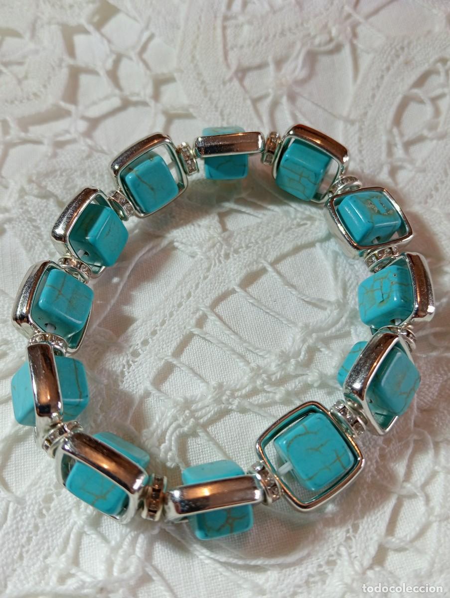 Joyeria: PRECIOSA PULSERA DE TURQUESA NATURAL (SIN USAR) - Foto 1