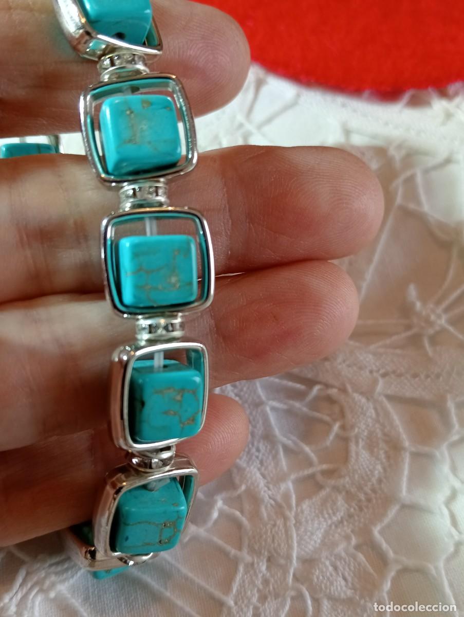 Joyeria: PRECIOSA PULSERA DE TURQUESA NATURAL (SIN USAR) - Foto 2