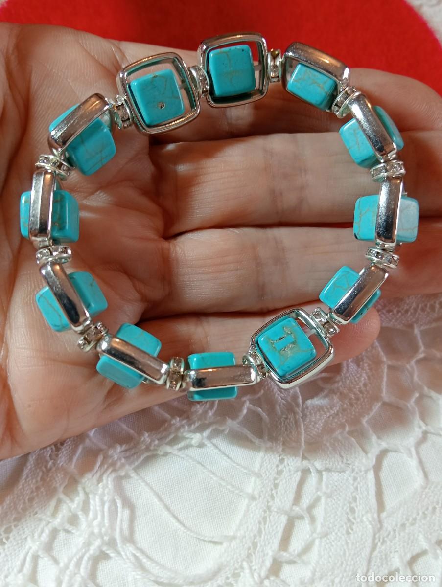 Joyeria: PRECIOSA PULSERA DE TURQUESA NATURAL (SIN USAR) - Foto 4