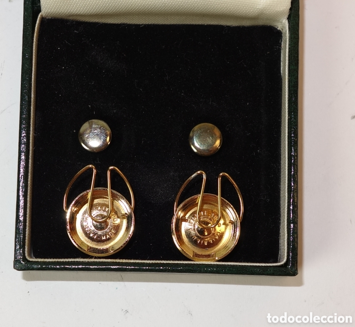 Joyeria: Cubrebotones chapados en oro Pepe Mateu - Foto 5