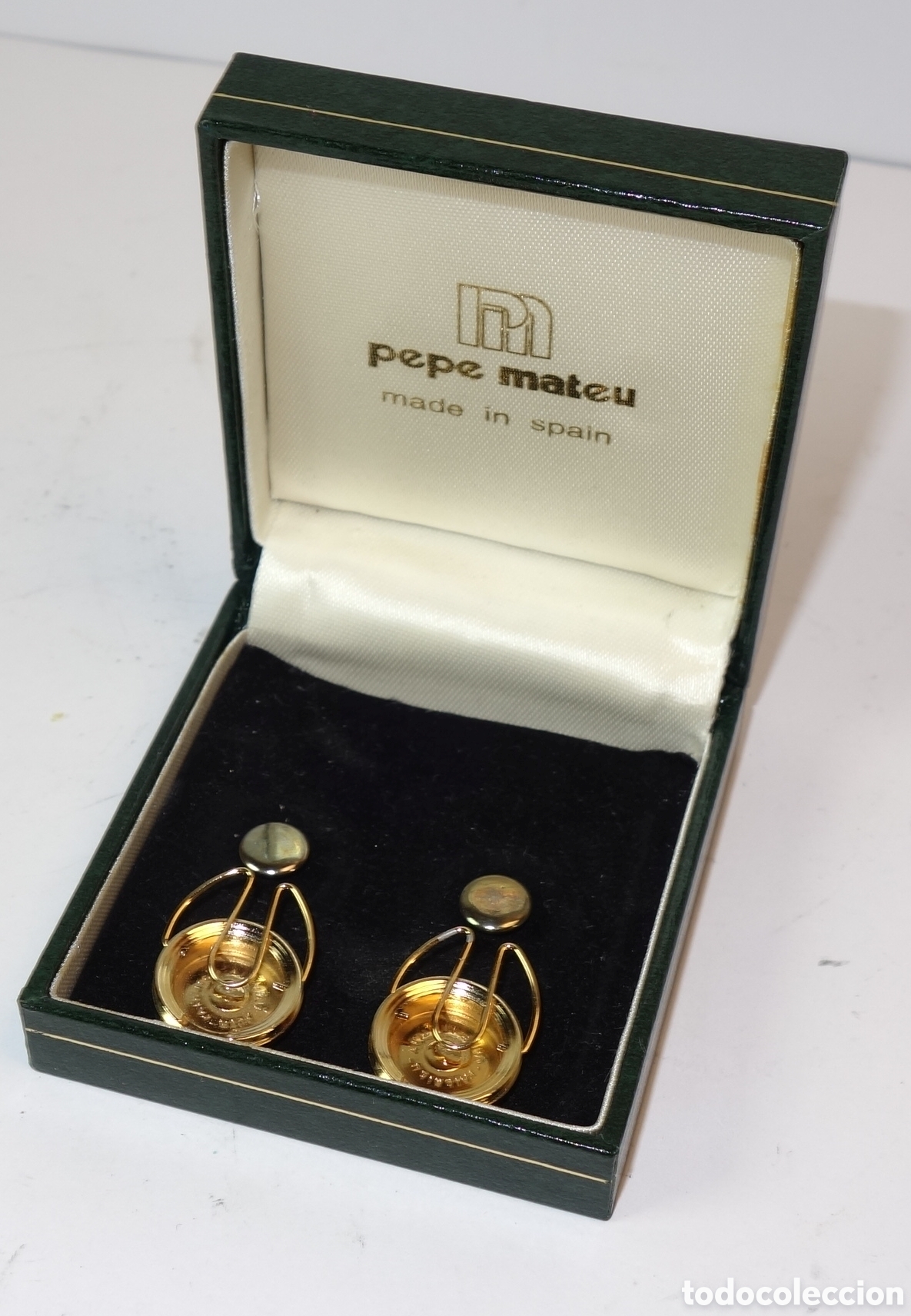 Joyeria: Cubrebotones chapados en oro Pepe Mateu - Foto 6