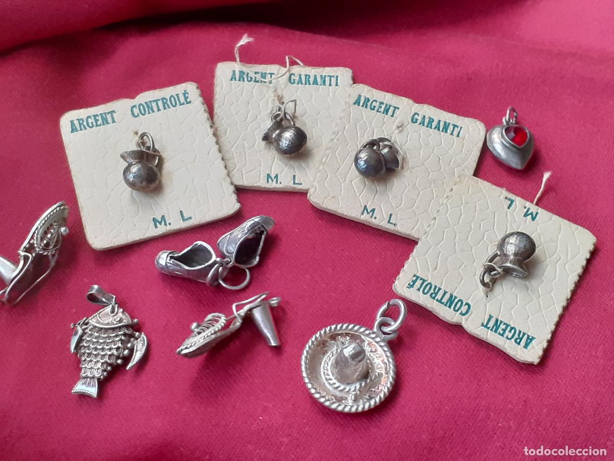 Joyeria: 11 colgantes de plata para pulsera - Foto 3