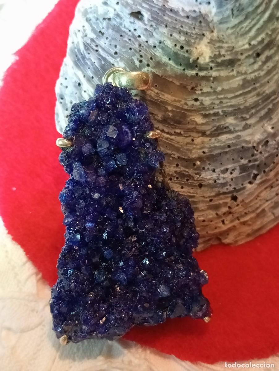 Joyeria: DRUSA DE ZAFIRO Y PLATA MACIZA (SIN USAR) - Foto 2