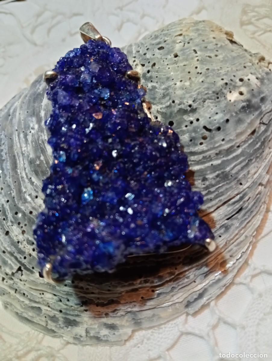 Joyeria: DRUSA DE ZAFIRO Y PLATA MACIZA (SIN USAR) - Foto 4