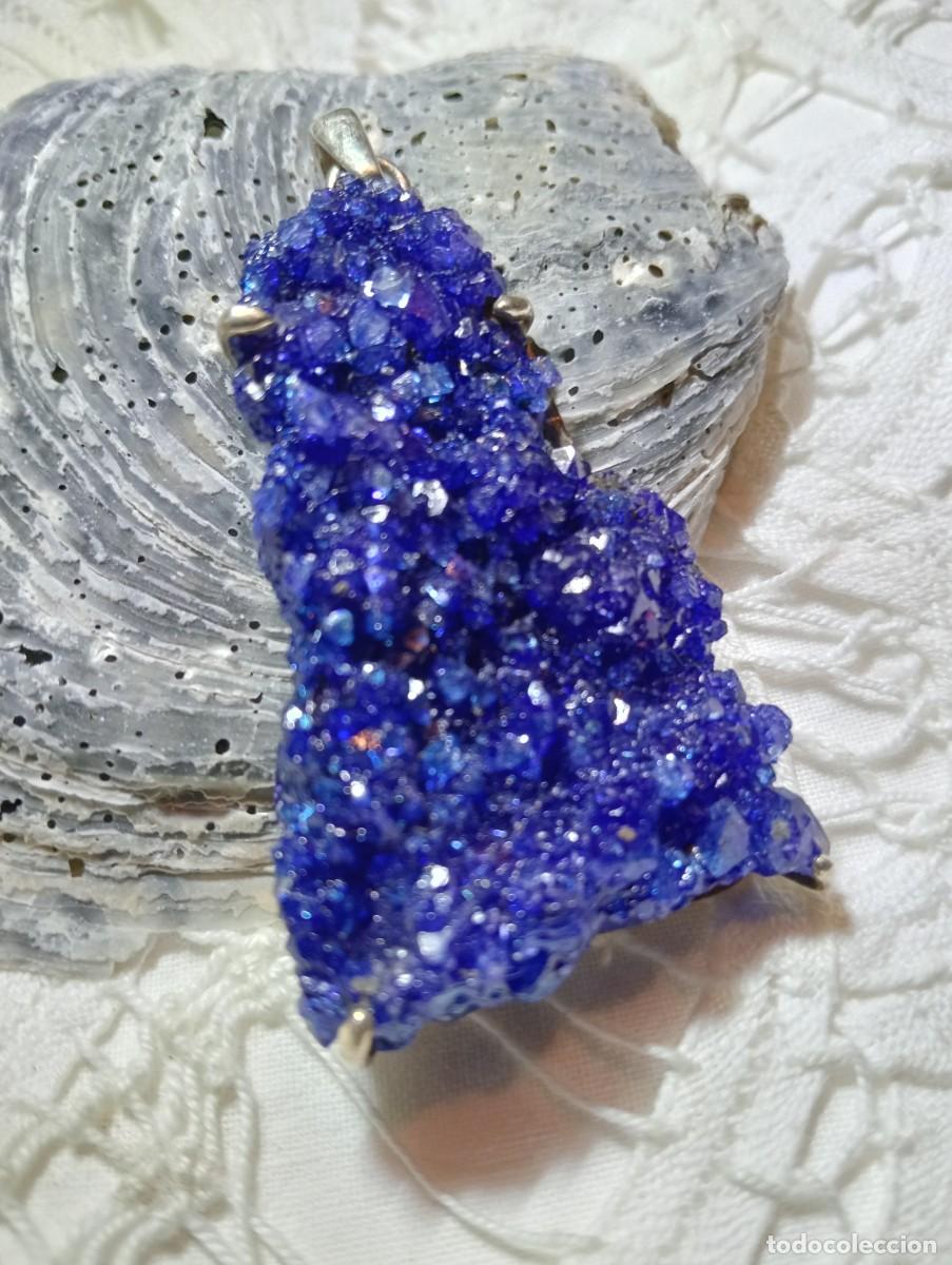Joyeria: DRUSA DE ZAFIRO Y PLATA MACIZA (SIN USAR) - Foto 8
