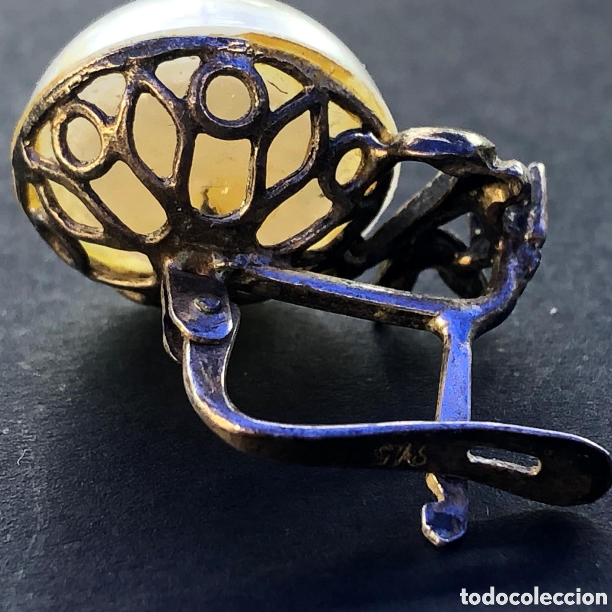 Joyeria: ANTIGUOS PENDIENTES DE PLATA PRECIOSOS - Foto 2