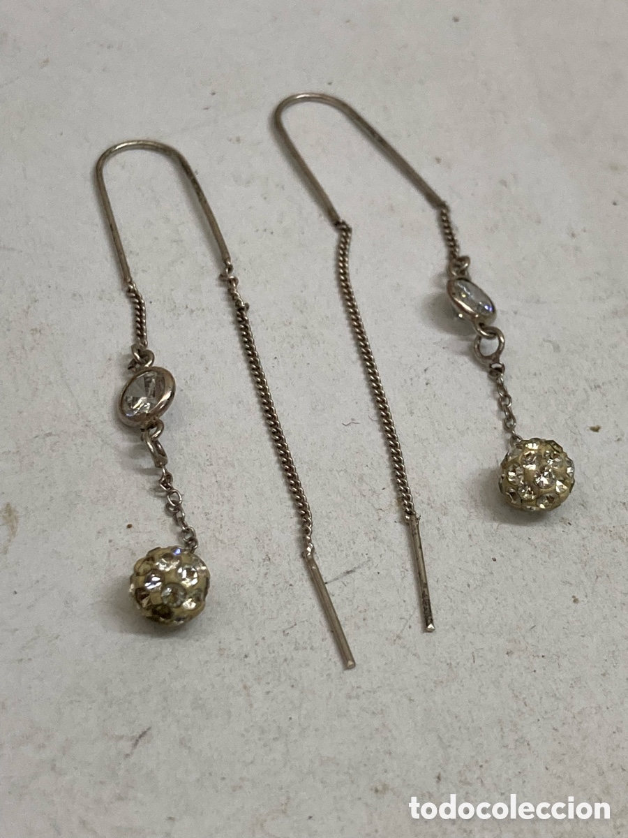 Joyeria: Pendientes de plata P202 - Foto 1