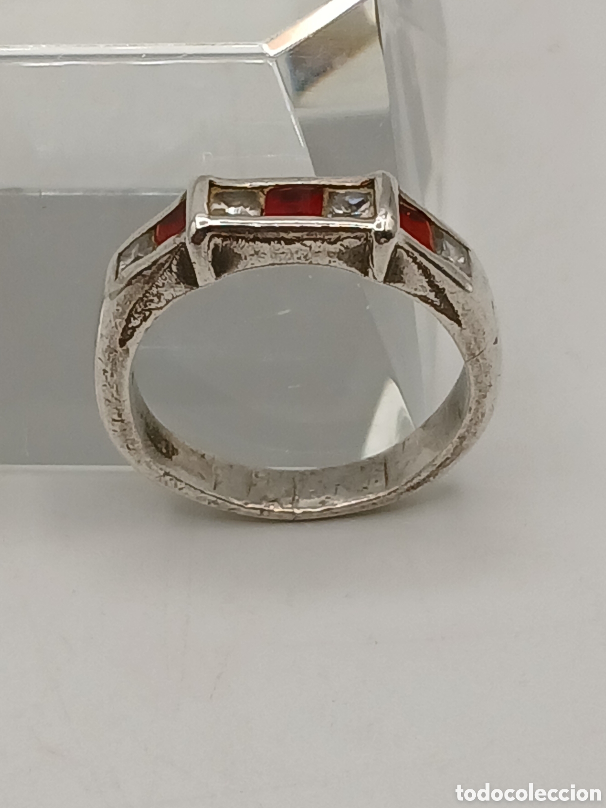 Joyeria: Anillo plata 925mls y pedrer&iacute;a - Foto 2