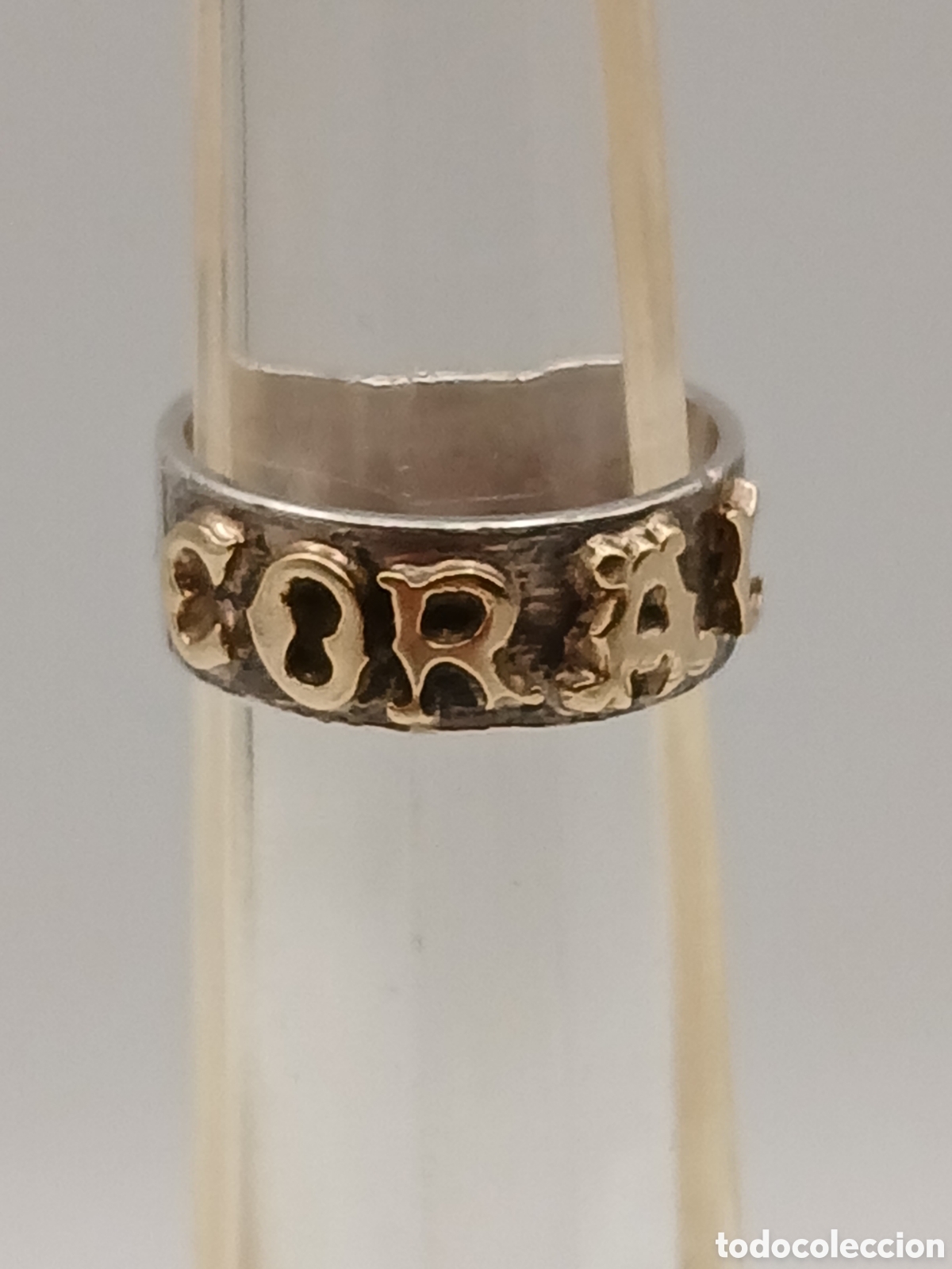 Joyeria: Anillo plata 925mls y oro 18quilates - Foto 2