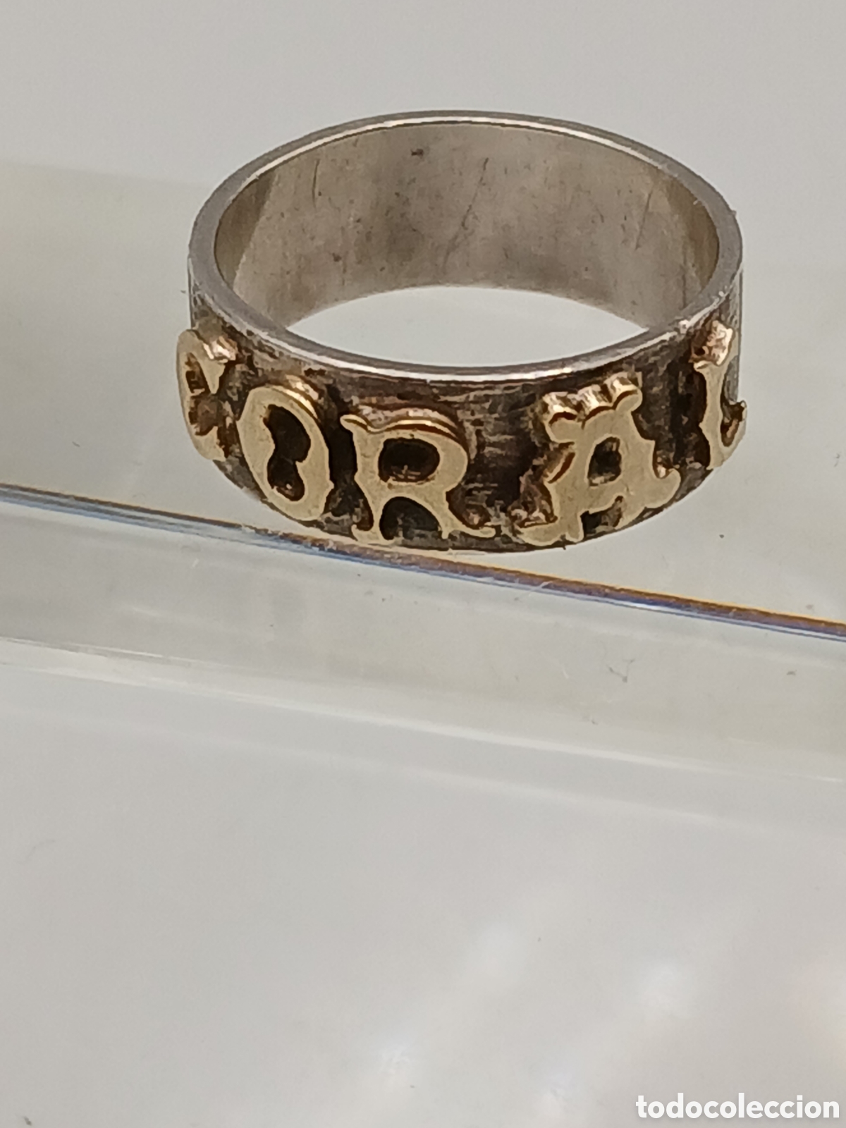 Joyeria: Anillo plata 925mls y oro 18quilates - Foto 1
