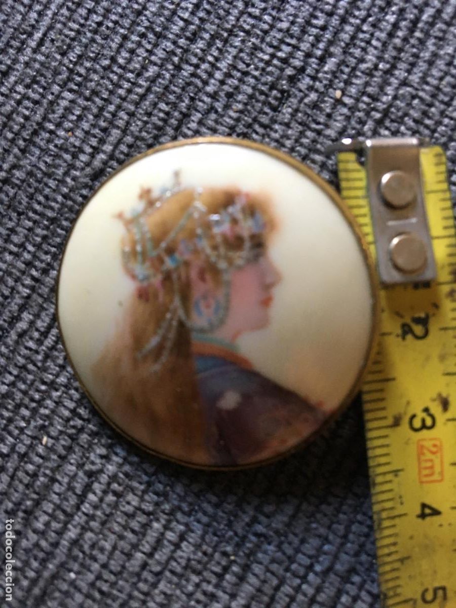 Joyeria: Broche esmalte pintura - Foto 1