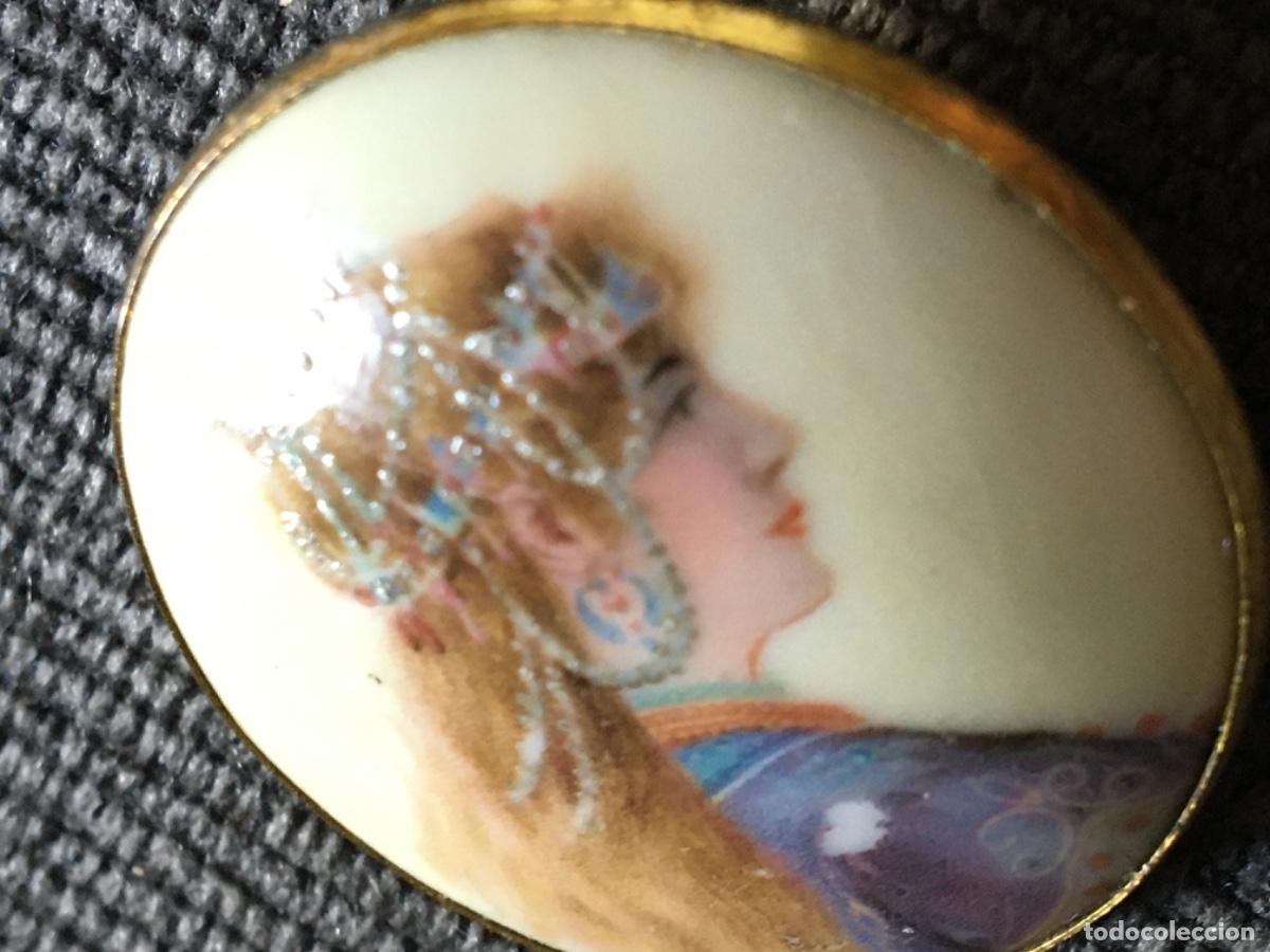 Joyeria: Broche esmalte pintura - Foto 2