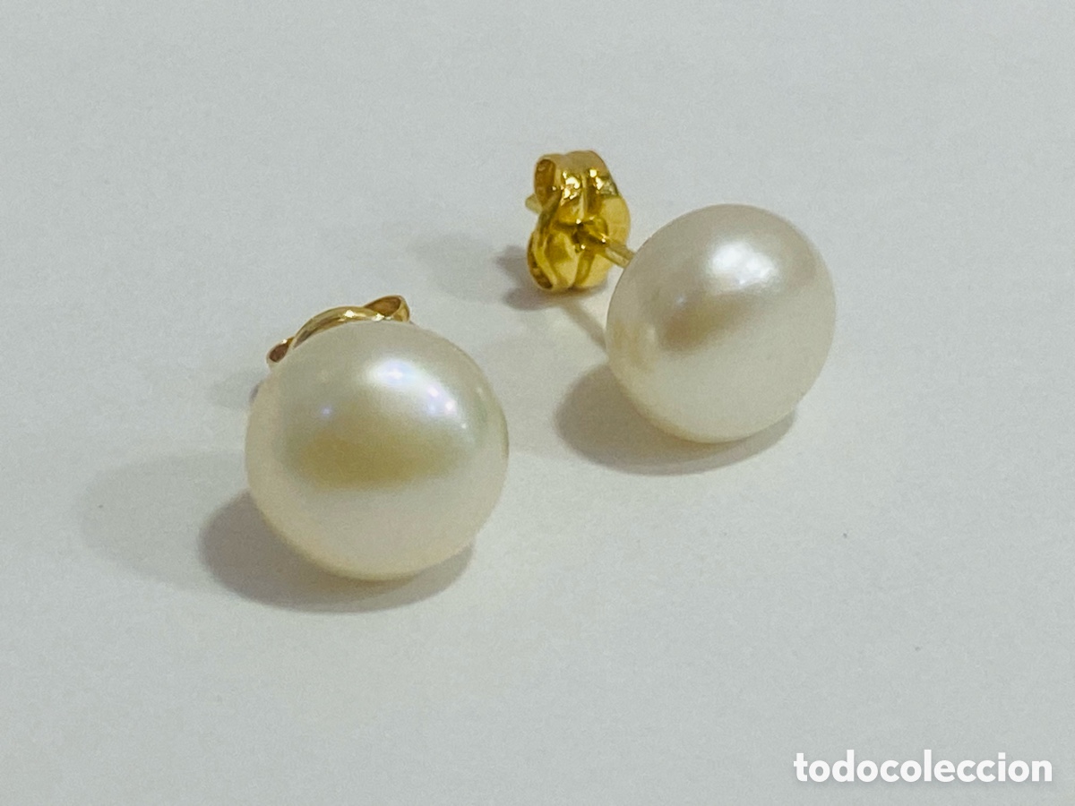 Joyeria: Pendientes Perla y Oro 18K - Foto 4