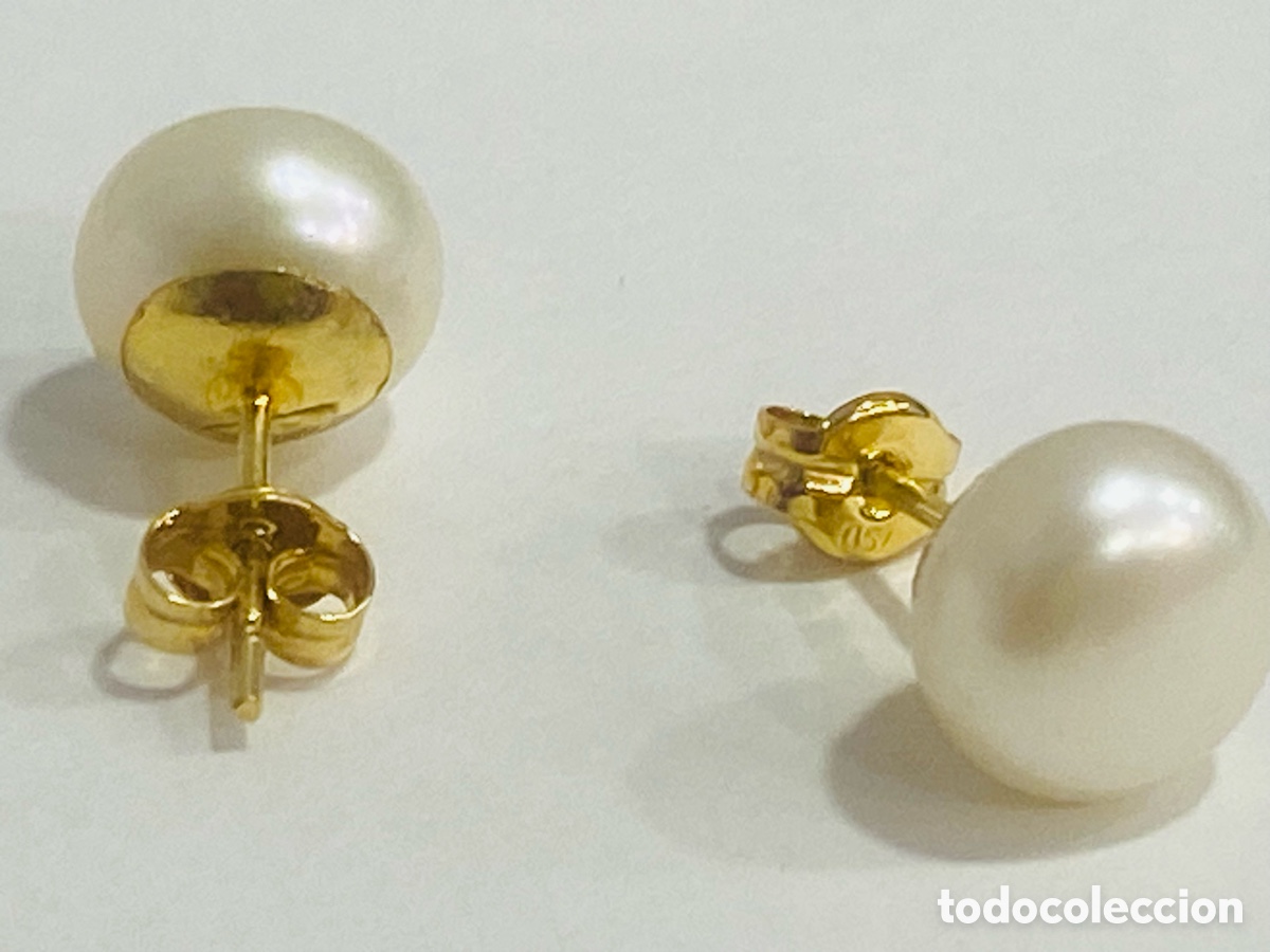 Joyeria: Pendientes Perla y Oro 18K - Foto 5