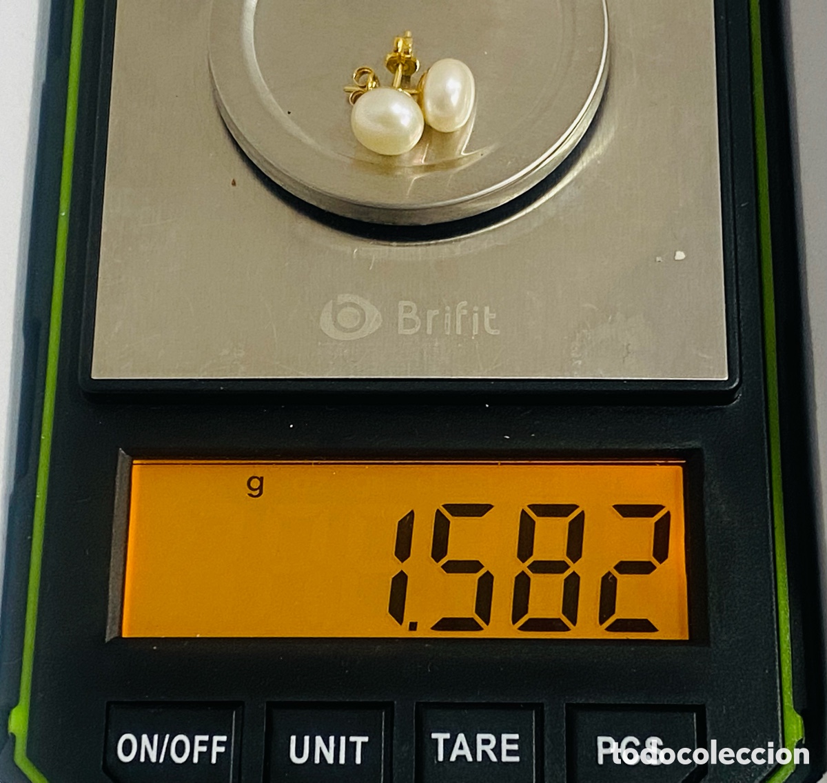 Joyeria: Pendientes Perla y Oro 18K - Foto 7