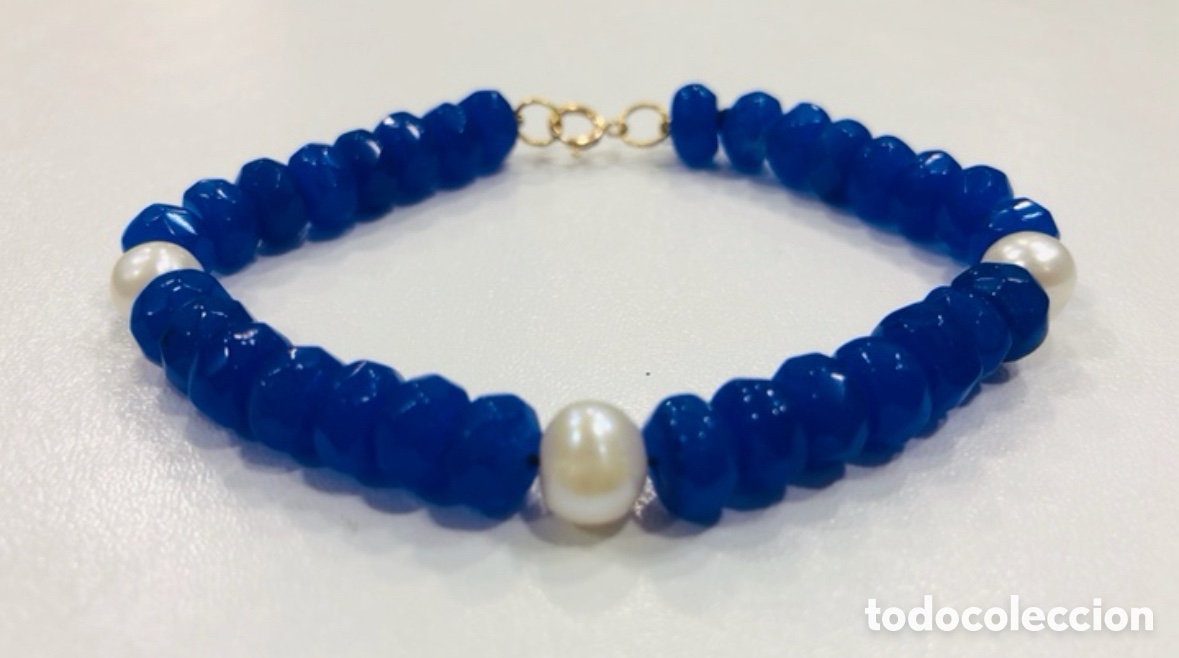 Joyeria: Pulsera Zafiro y Oro 18K - Foto 3