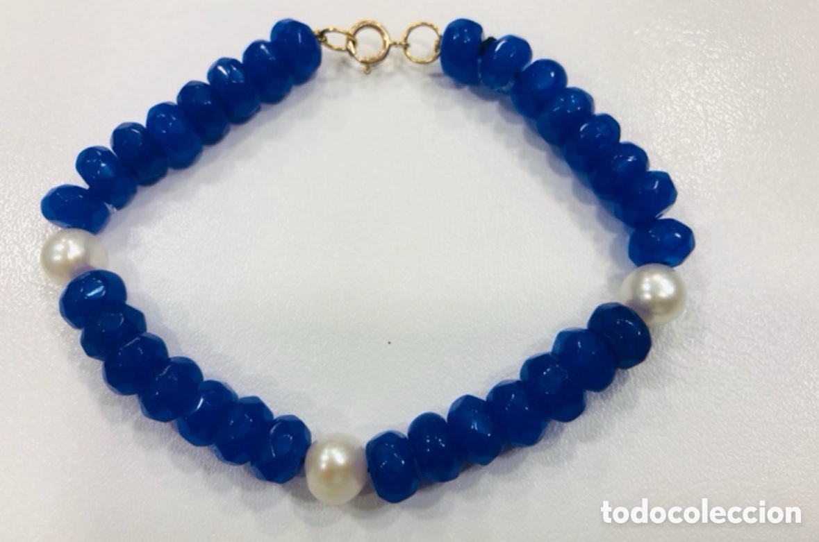 Joyeria: Pulsera Zafiro y Oro 18K - Foto 4