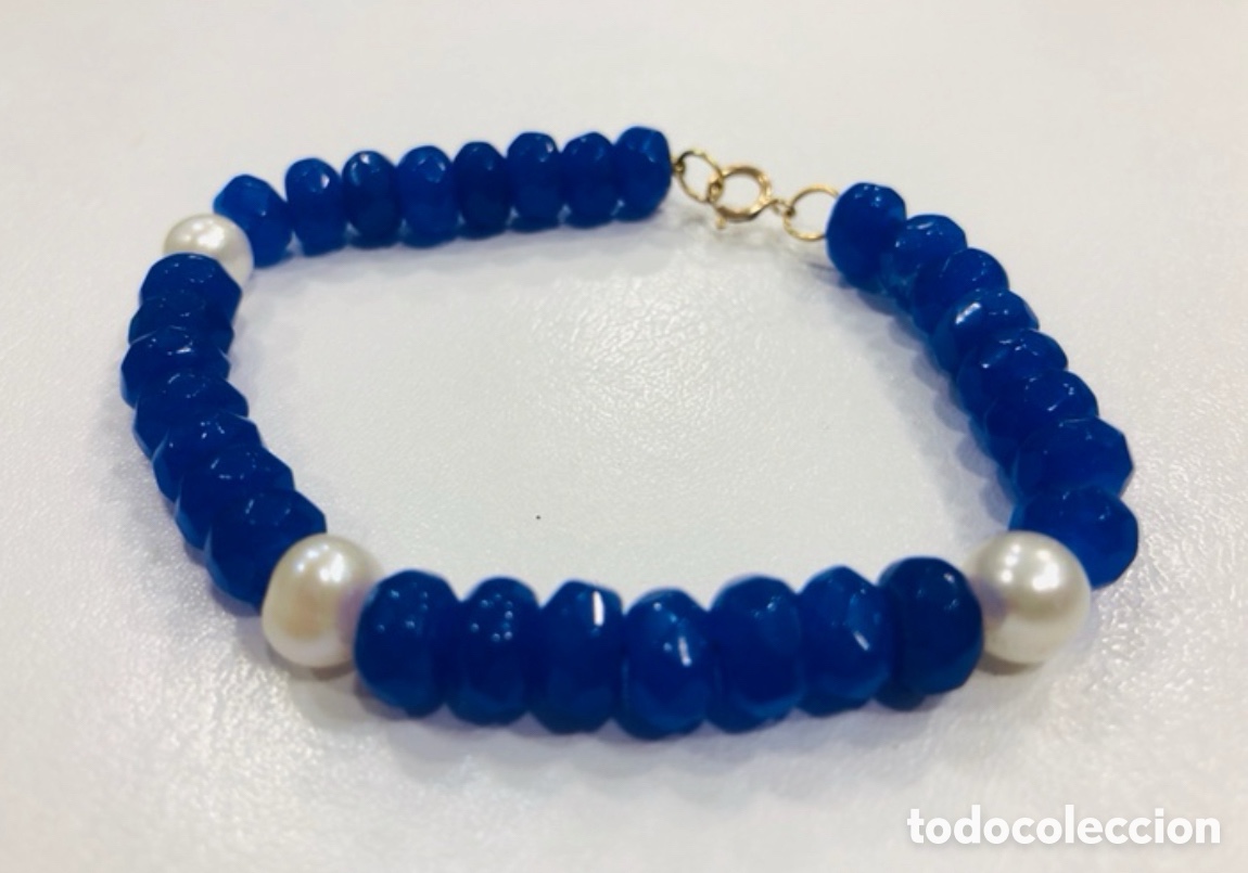 Joyeria: Pulsera Zafiro y Oro 18K - Foto 7