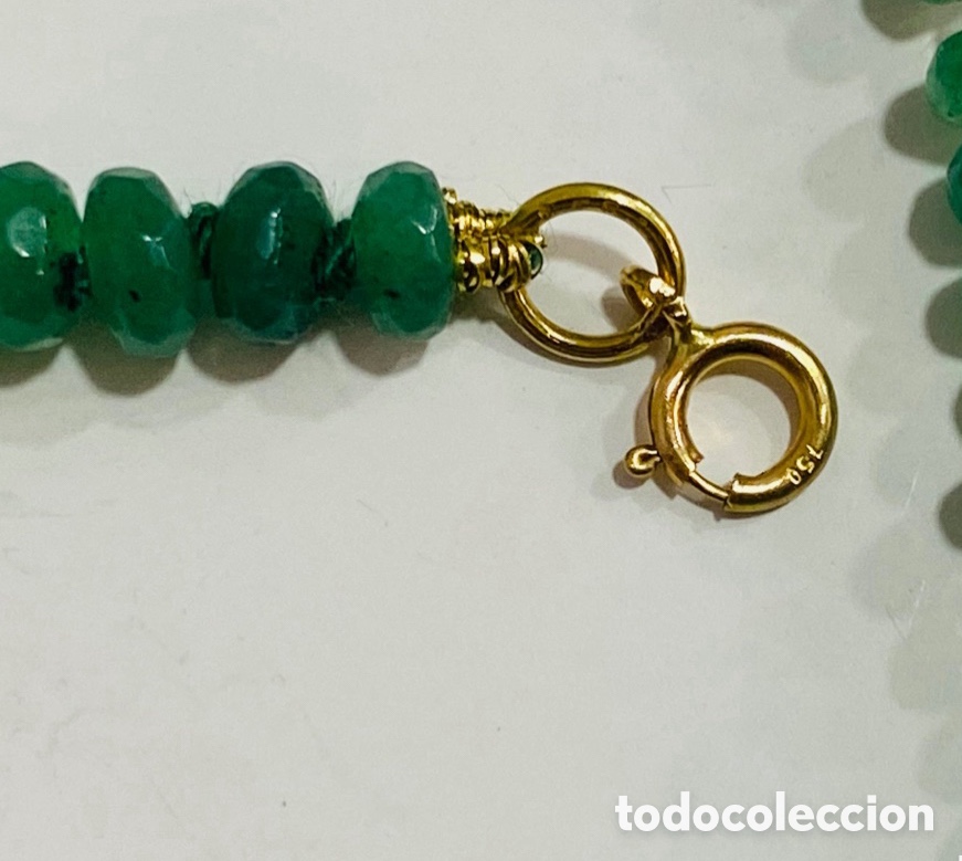 Joyeria: Pulsera Esmeraldas y Oro 18K - Foto 4