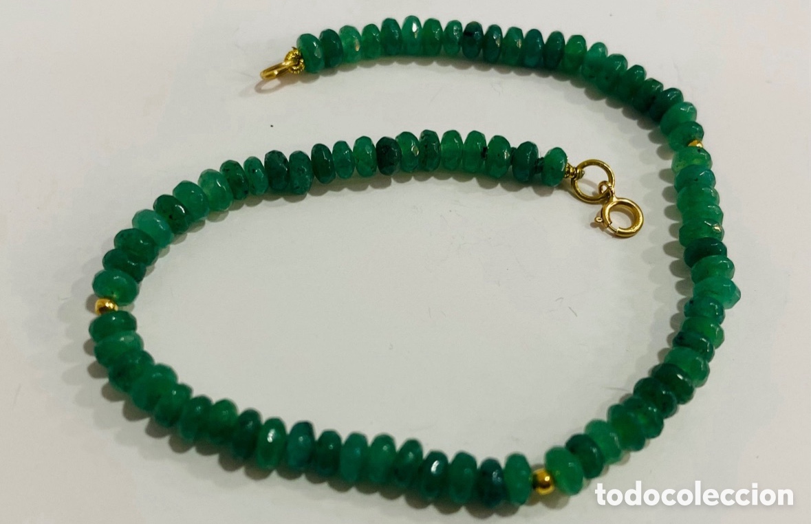 Joyeria: Pulsera Esmeraldas y Oro 18K - Foto 7