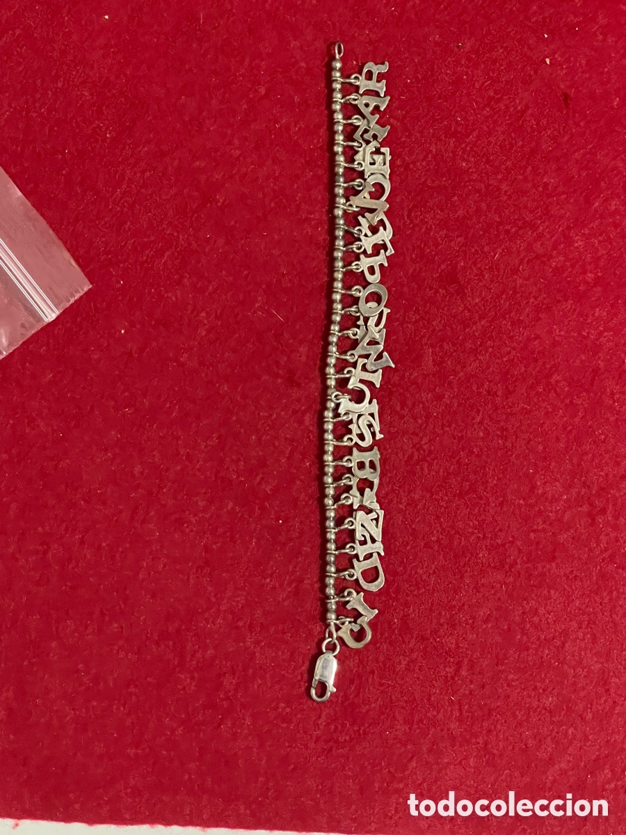 Joyeria: Fant&aacute;stica pulsera el Plata de ley contrastada. - Foto 3