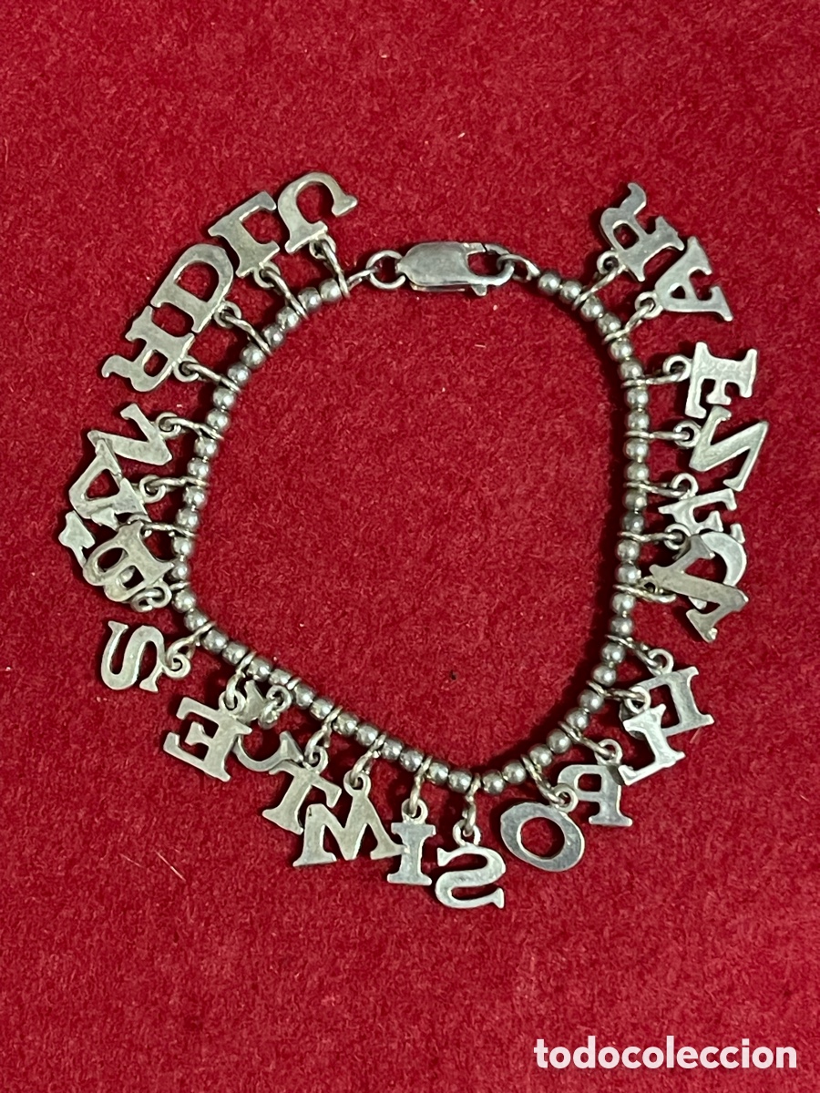 Joyeria: Fant&aacute;stica pulsera el Plata de ley contrastada. - Foto 4
