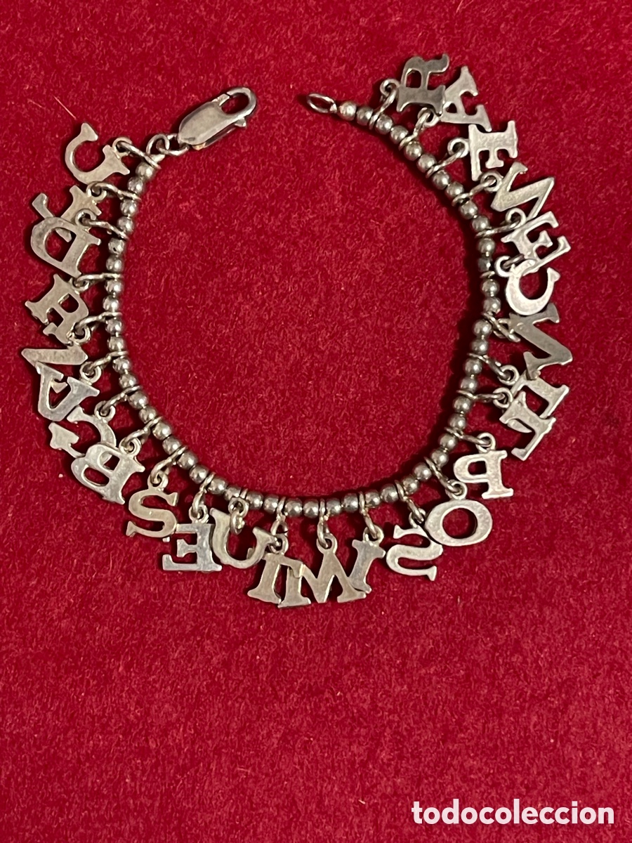 Joyeria: Fant&aacute;stica pulsera el Plata de ley contrastada. - Foto 1