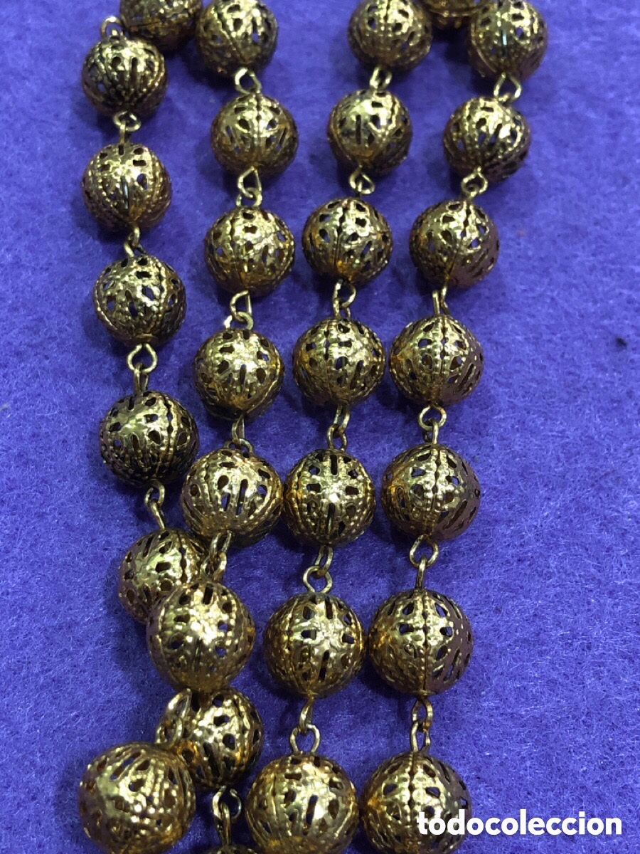 Joyeria: Collar regional con moneda portuguesa (L9) - Foto 4
