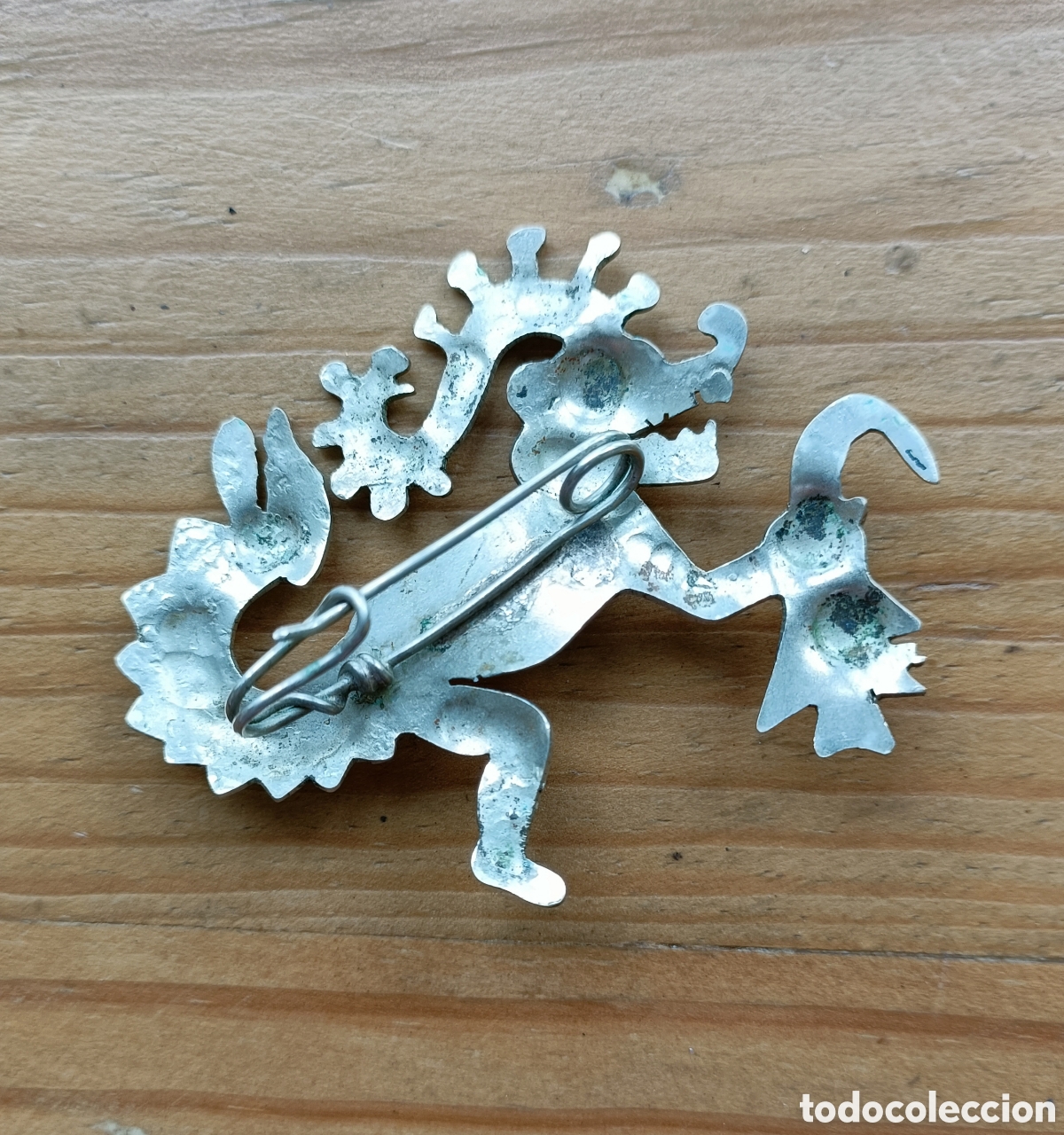 Joyeria: Broche artesanal estilo precolombino - Foto 2