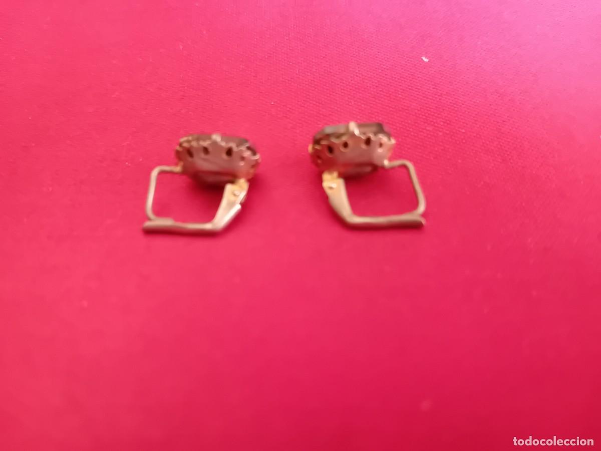 Joyeria: Pareja de pendientes antiguos - Foto 2