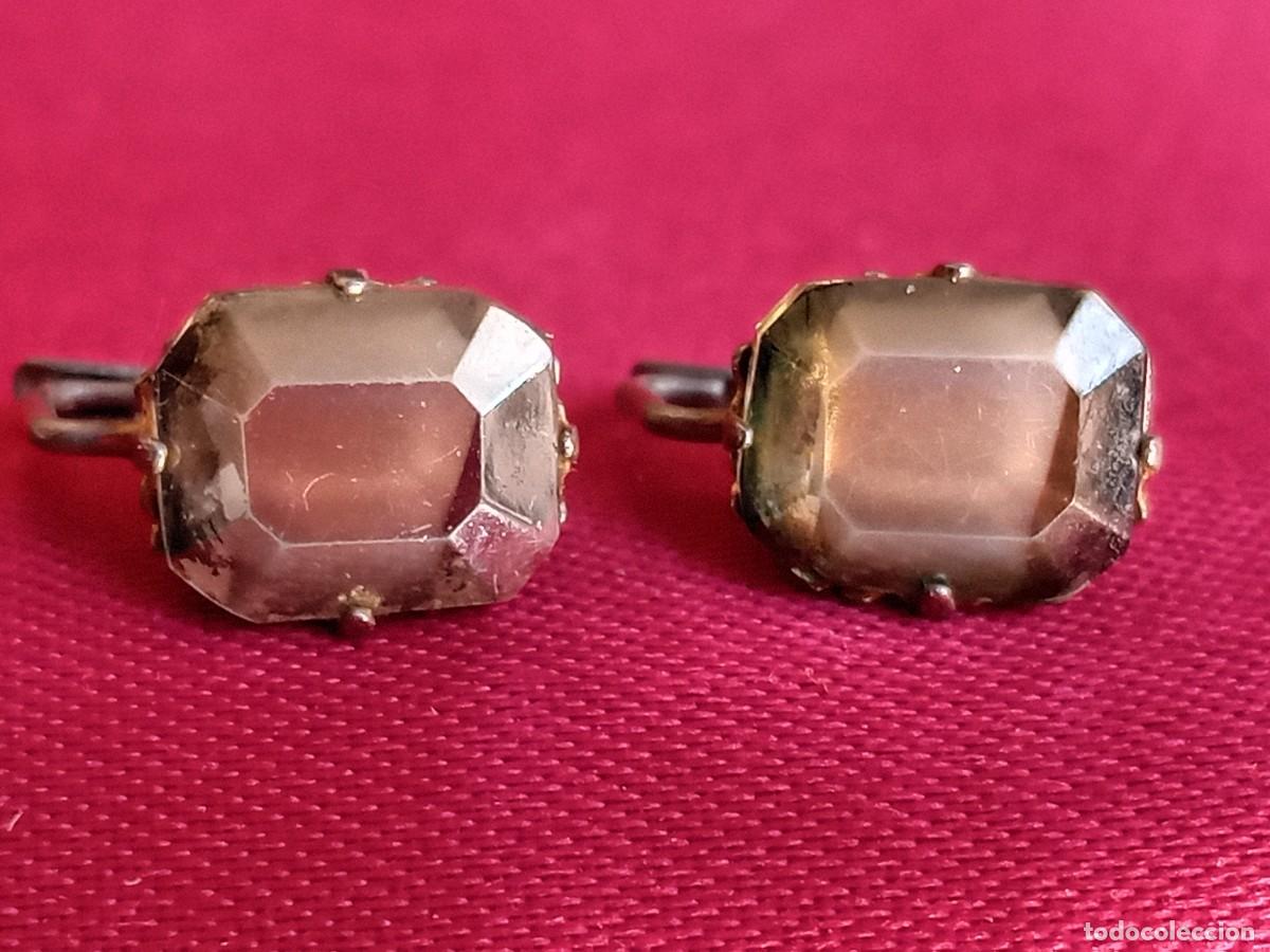 Joyeria: Pareja de pendientes antiguos - Foto 5