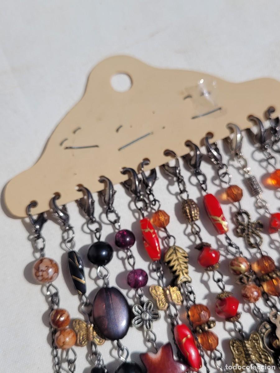 Joyeria: Lote de 12 pulseras ajustables, varios modelos y materiales - Foto 3