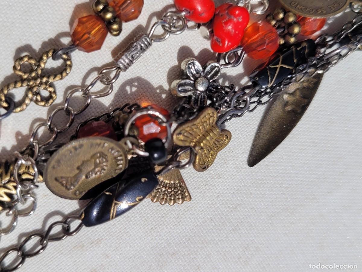 Joyeria: Lote de 12 pulseras ajustables, varios modelos y materiales - Foto 4