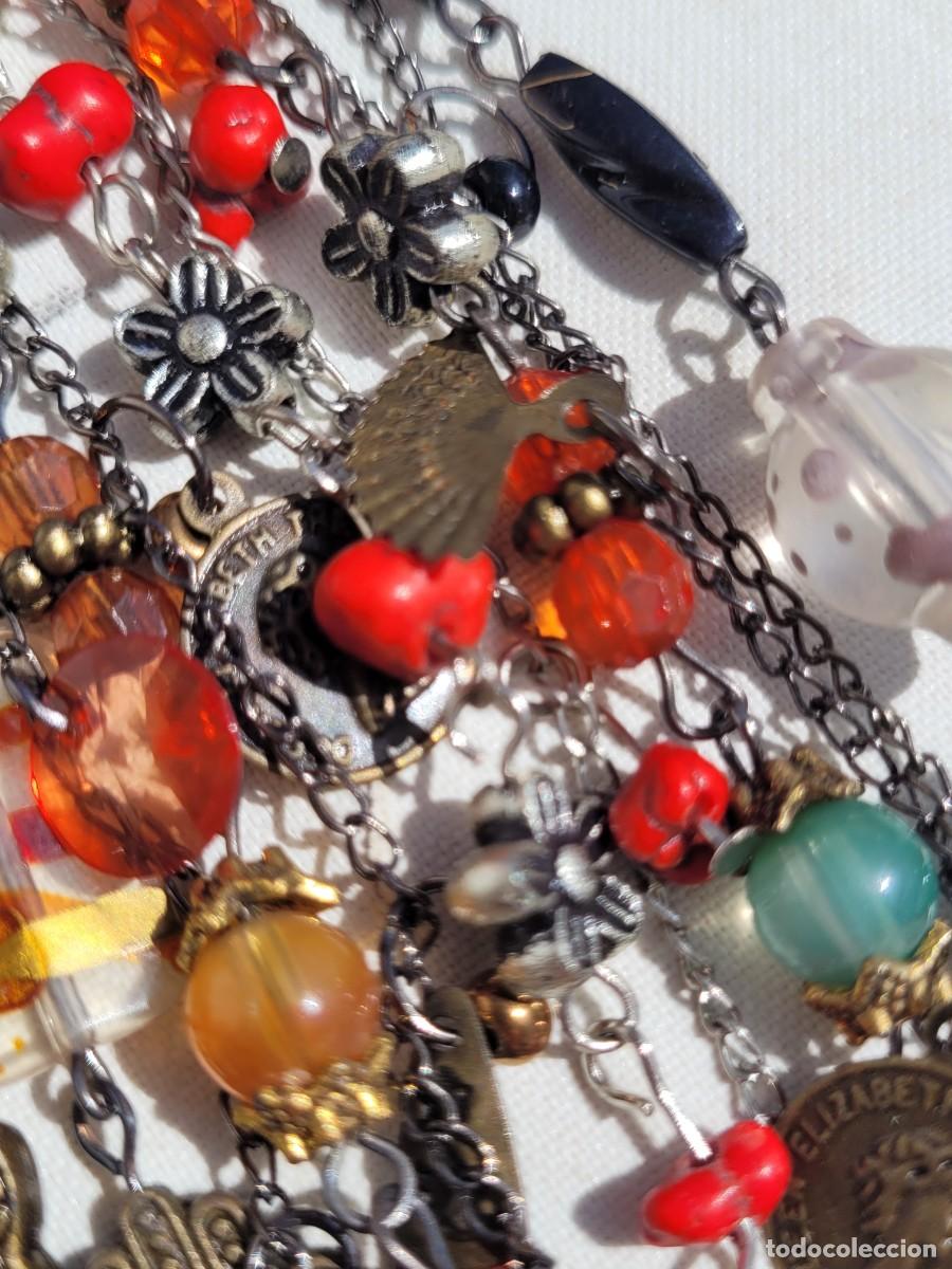 Joyeria: Lote de 12 pulseras ajustables, varios modelos y materiales - Foto 5